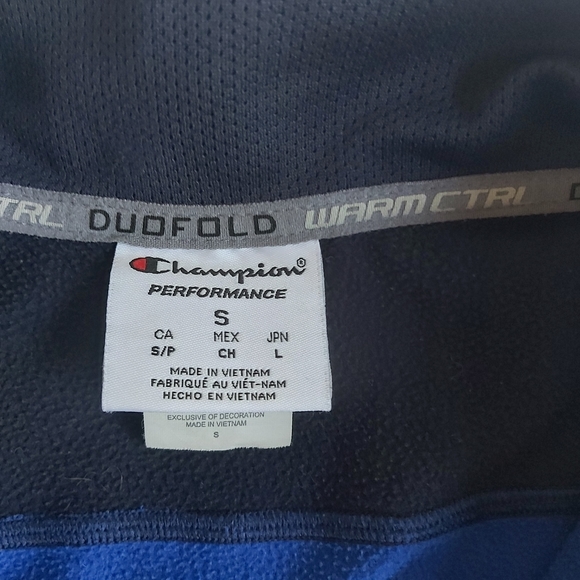 Champion Quarter Zip Long Sleeve Pullover men's Sm - Picture 7 of 15